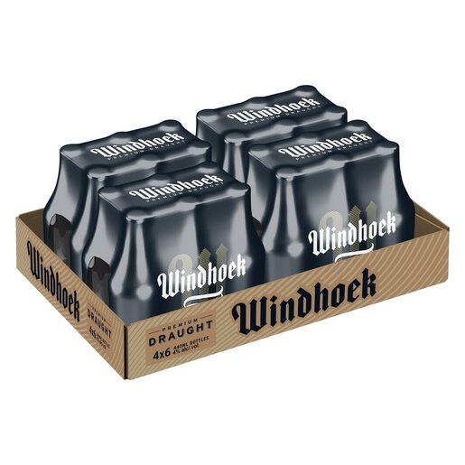 Windhoek Draught NRB 4x(6 x 440ml)