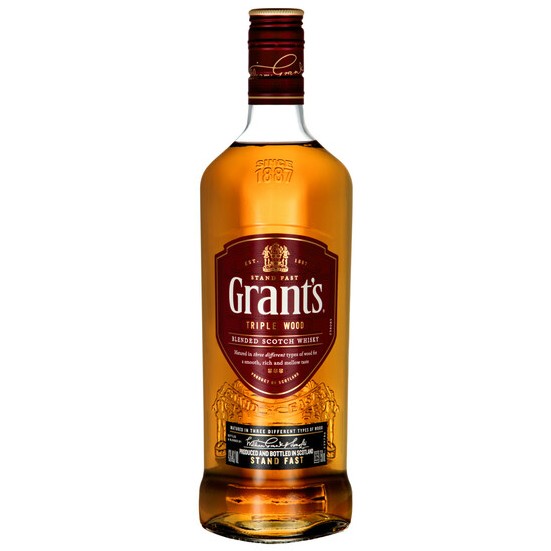 Grants Scotch Whiskey Tripple Wood 750ml