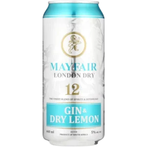 Mayfair Gin & Dry Lemon Can 440ml